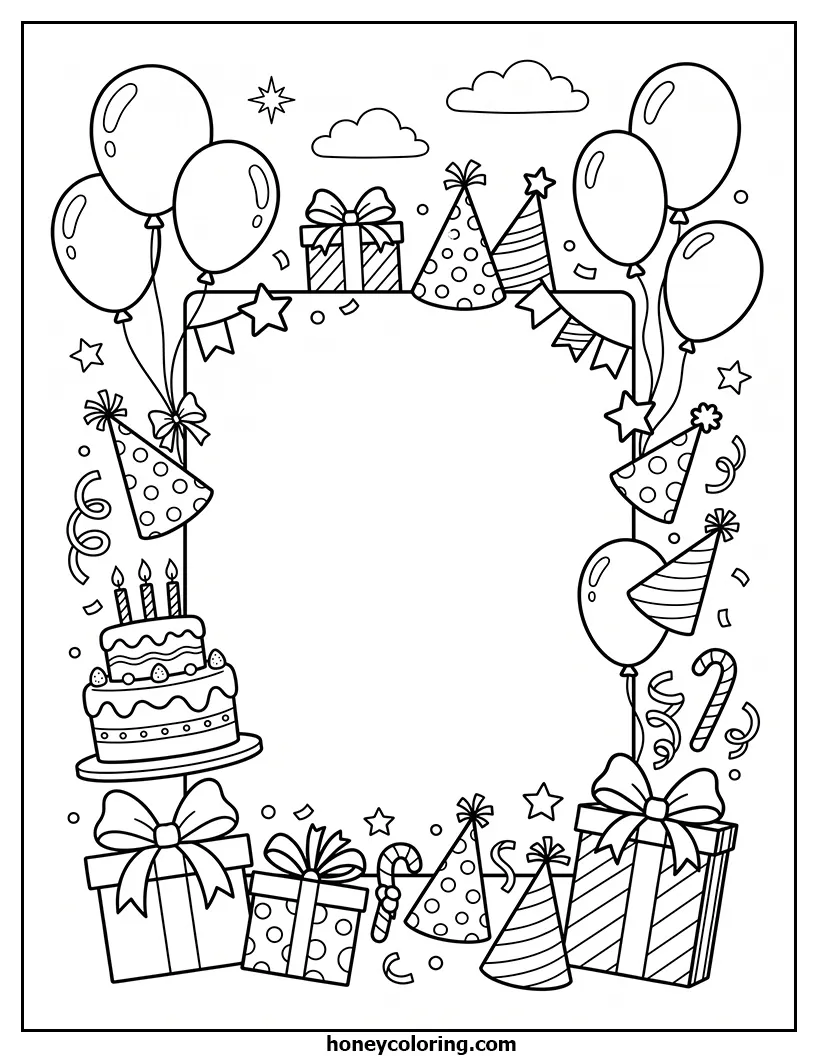 Birthday Card Printable Artwork