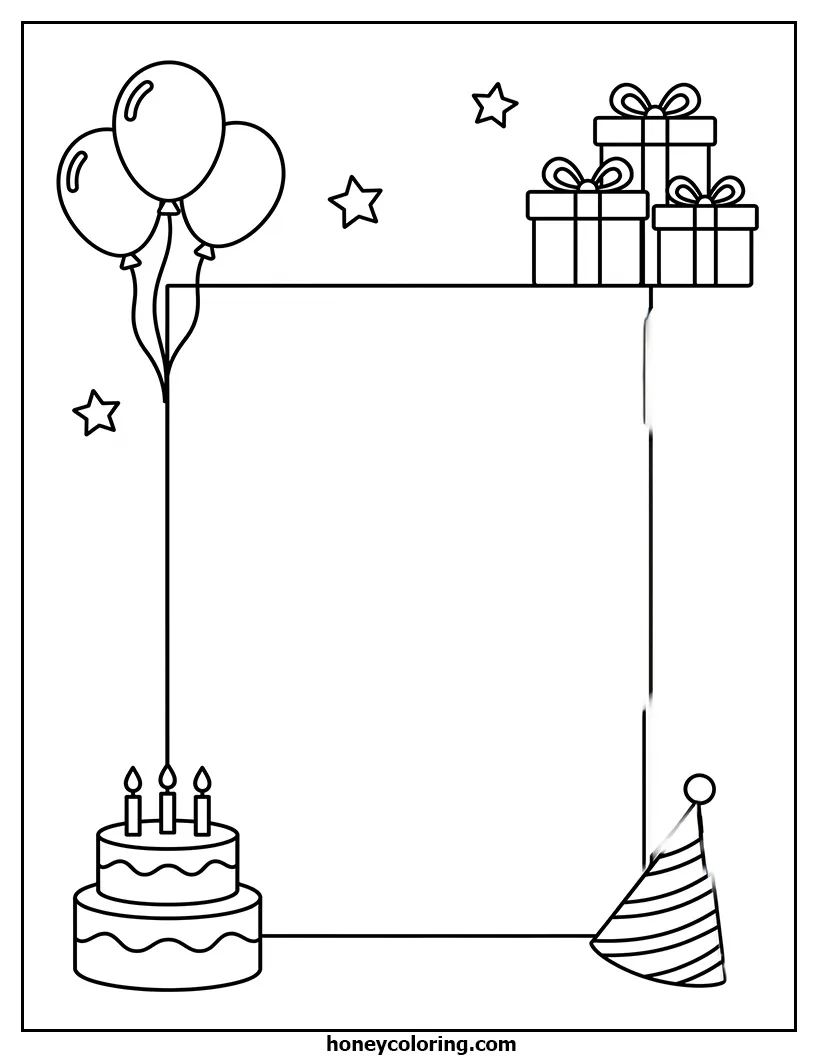 Birthday Card Printable PDF