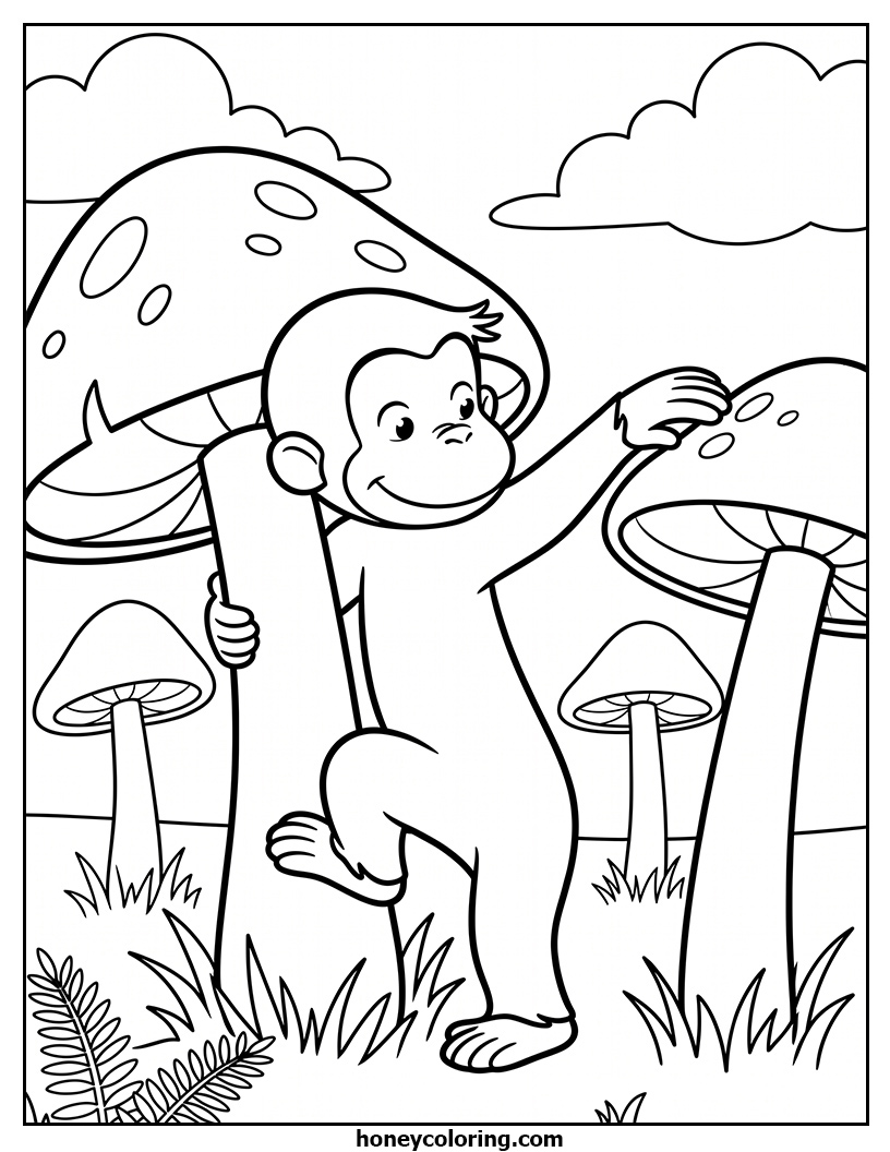 Curious George Printable Artwork