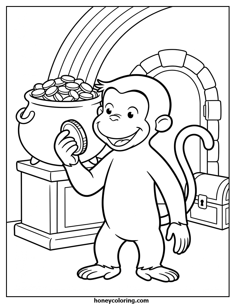 Curious George Printable Craft Activity