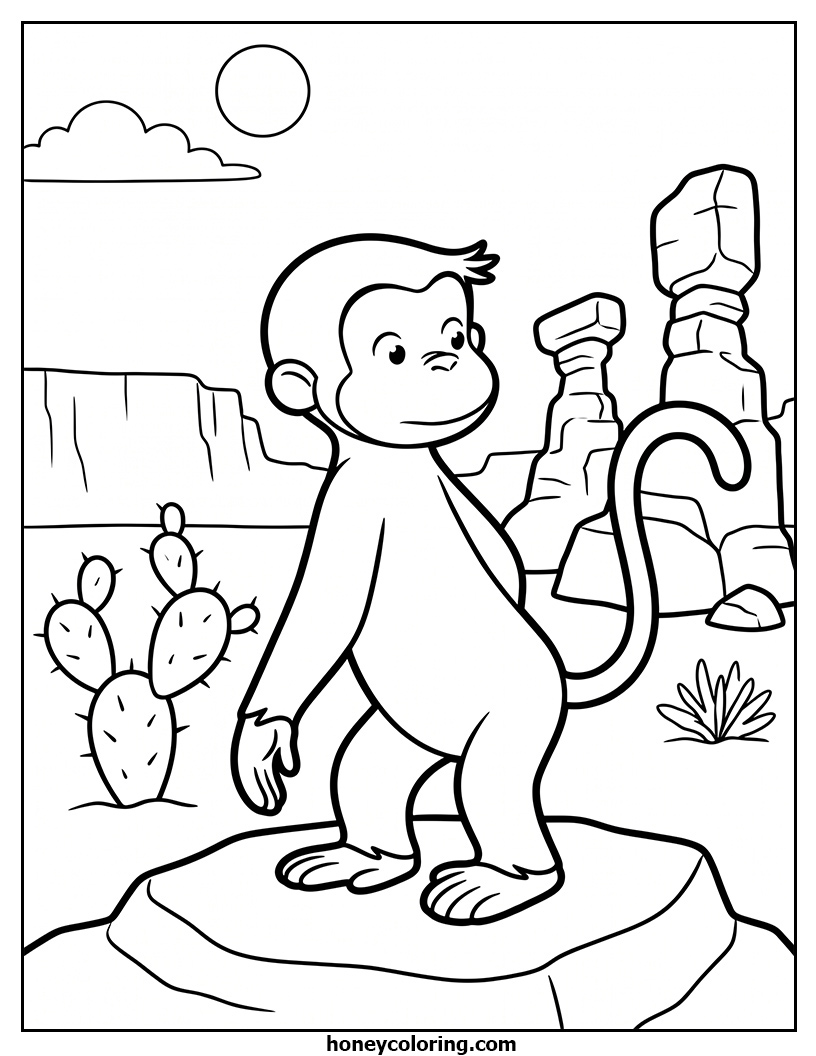 Curious George Printable PDF