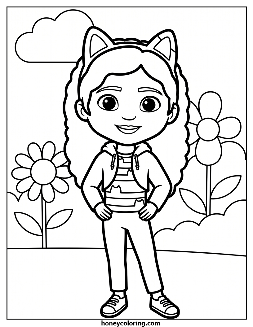 Gabby's Dollhouse Printable Artwork