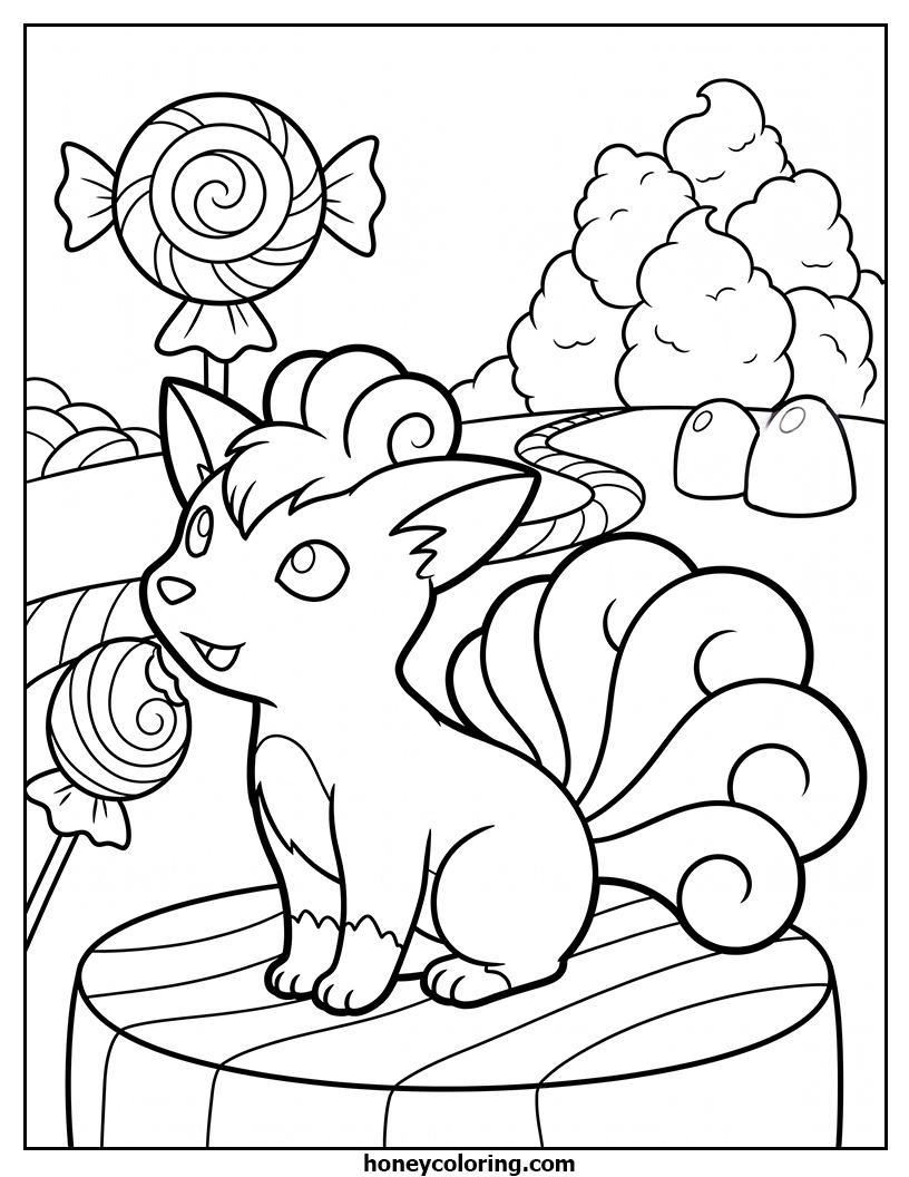 Vulpix Printable Download