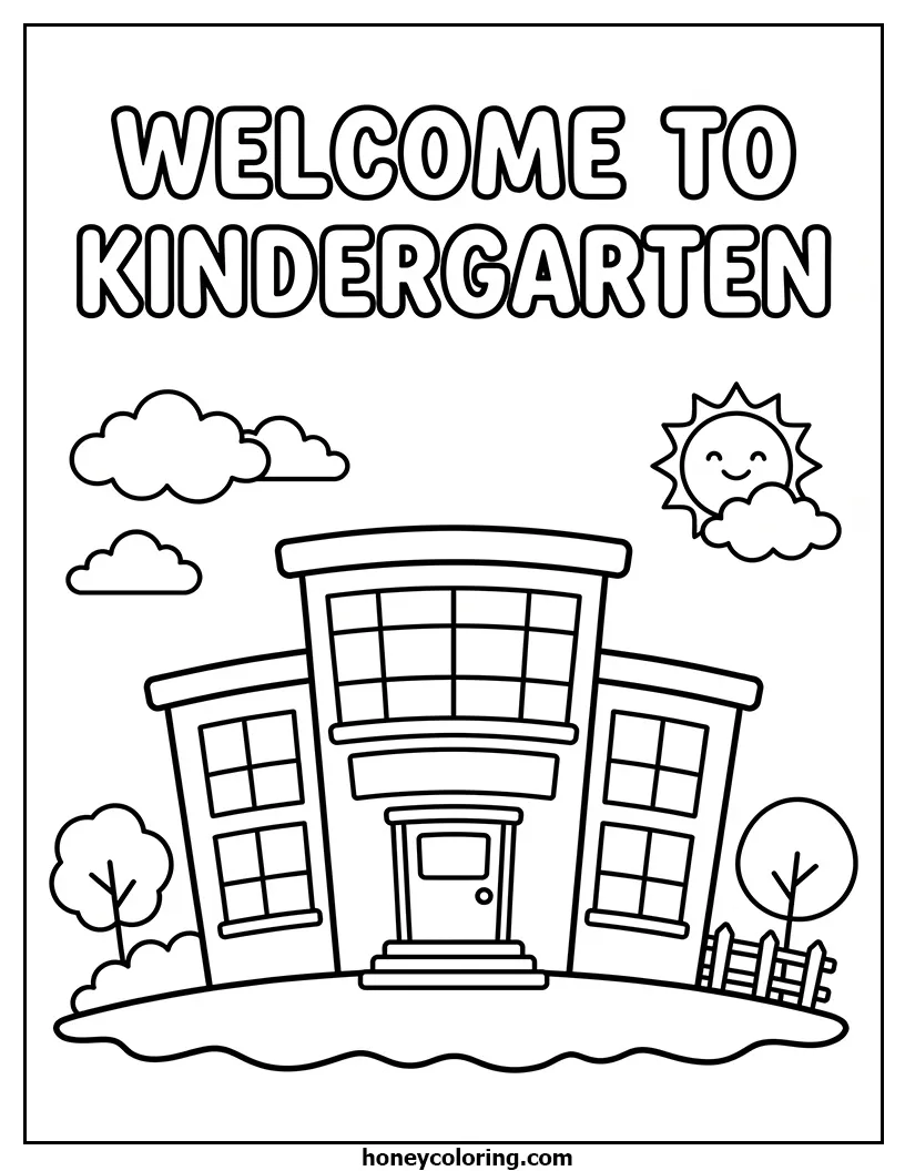 Welcome to Kindergarten Digital Download