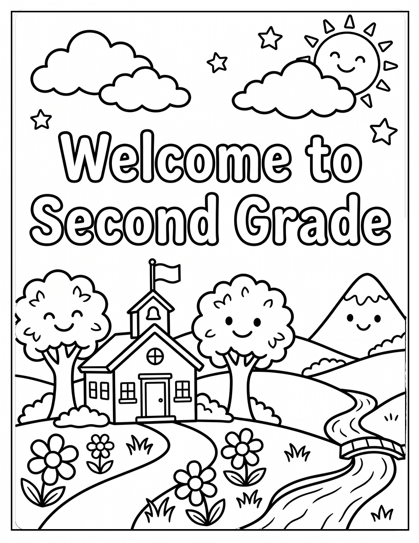 Welcome to Second Grade Digital Download