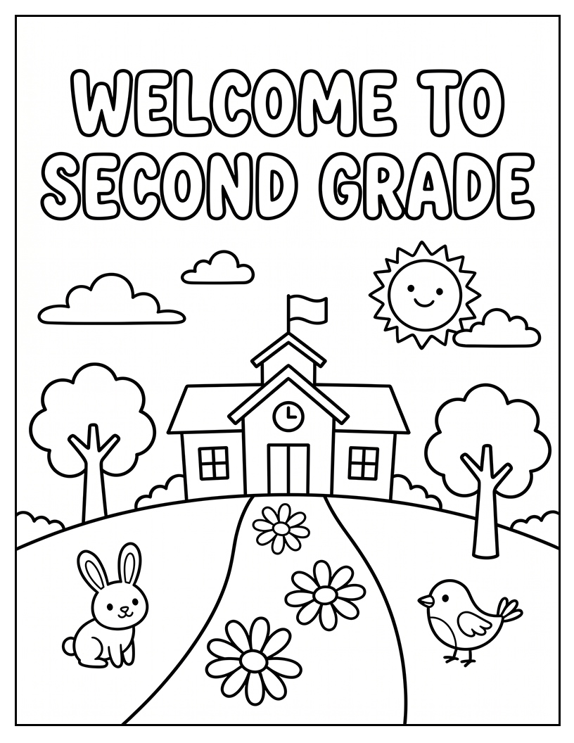 Welcome to Second Grade Printable Download