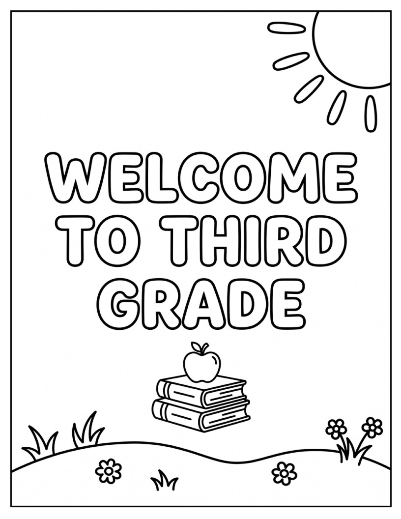 Welcome to Third Grade Printable Design