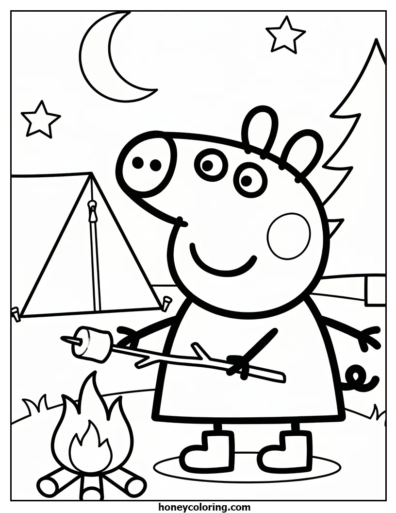 Peppa Pig Printable Activity Page