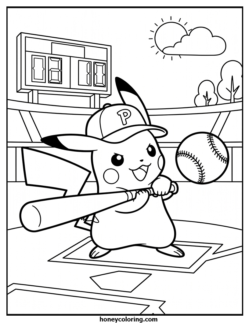 Pikachu Activity Printable