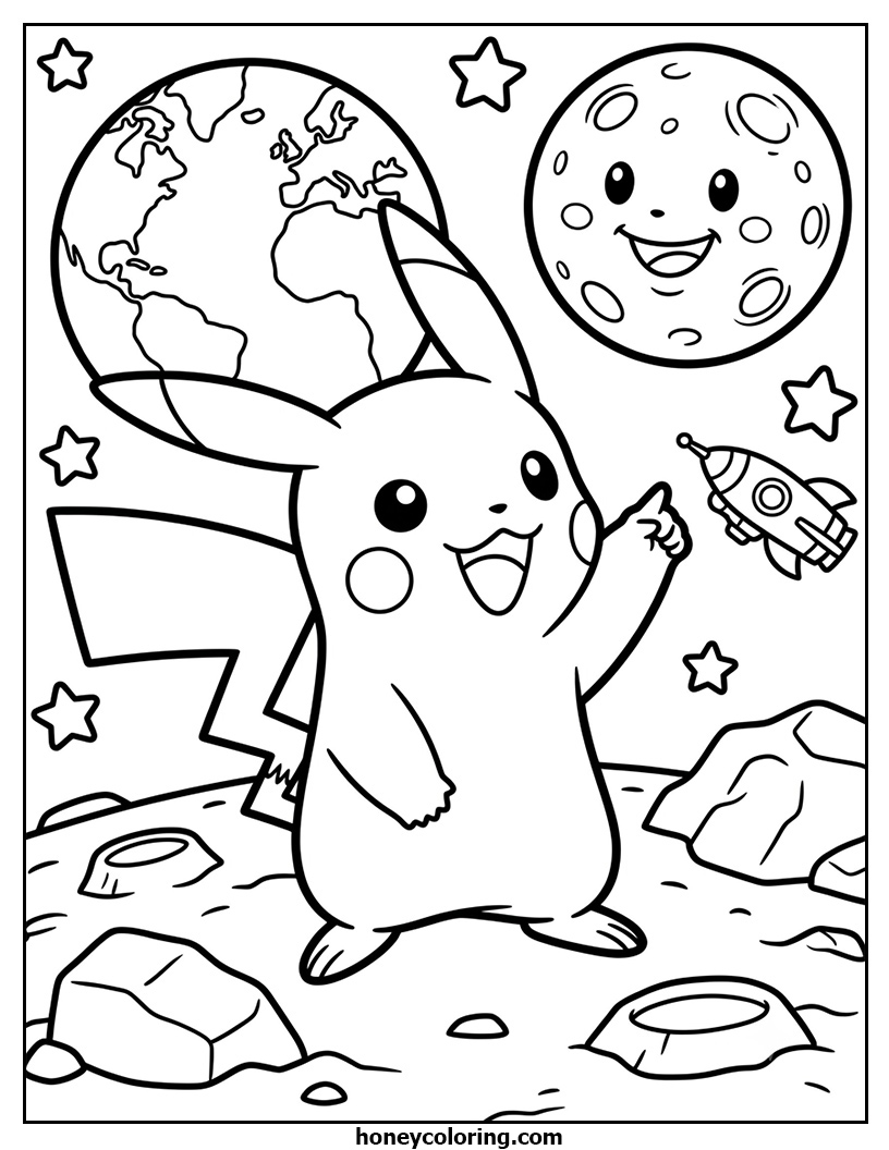 Pokemon Coloring Printable