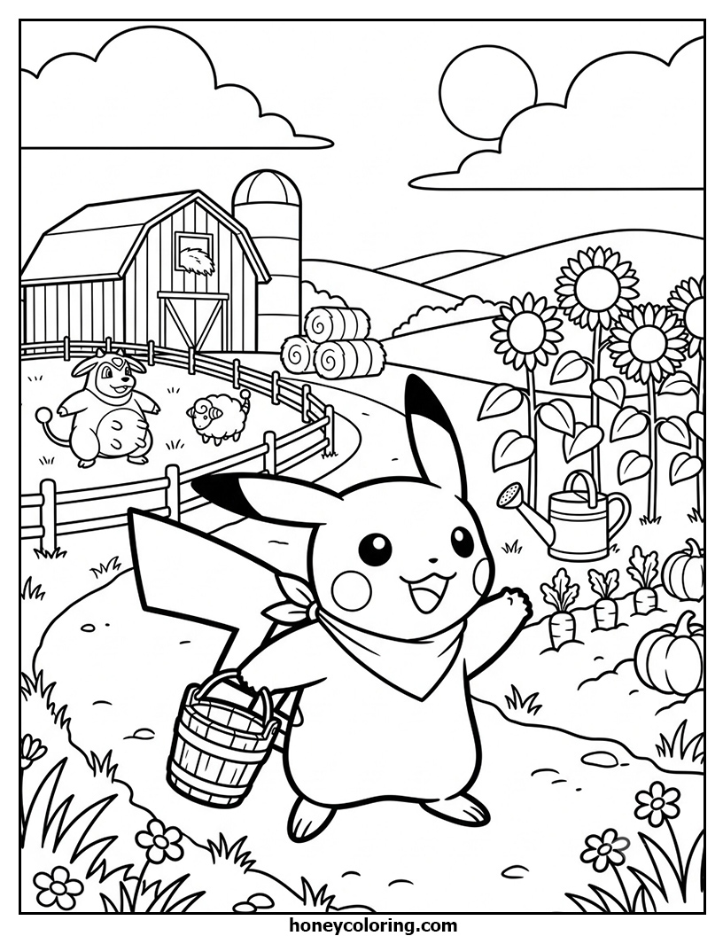 Pokemon Coloring Project